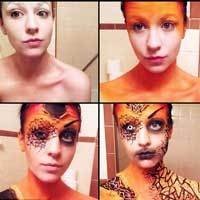 Hii... Remaja Ini Ubah Wajah Cantik Jadi Seram