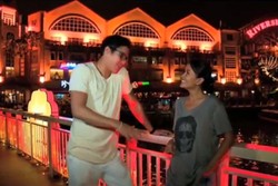 Indahnya Malam di Clarke Quay