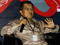 JK Bahas Politisasi Pemberantasan Korupsi