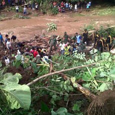 Longsor di Jombang, Dua Keluarga Masih dalam Pencarian 