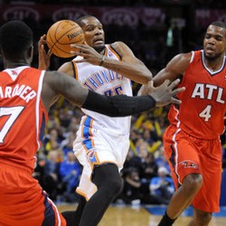 Kecemerlangan Durant Berlanjut, Thunder Atasi Hawks