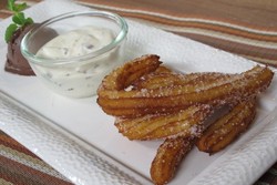 Resep Kue: Churros with Chocolate Chantilly