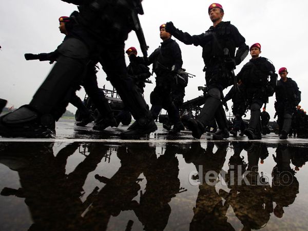 Penutupan Latihan Penanggulangan Teror