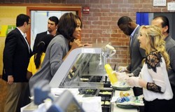 Michelle Obama Ajak Subway Dukung Kampanye Makanan Sehat