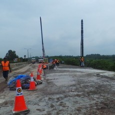 Sudah Rampung 80 %, Ruas Tol Cipularang yang Longsor Dibuka Sore Ini