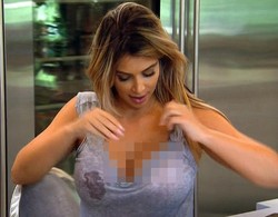 Syuting Reality Show, Kim Kardashian Mendadak Rasakan ASI Merembes