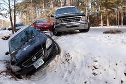 Badai Salju Lumpuhkan Kota Atlanta