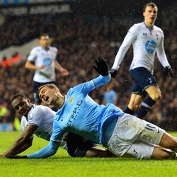 Kartu Merah Muluskan Pesta City di Markas Spurs