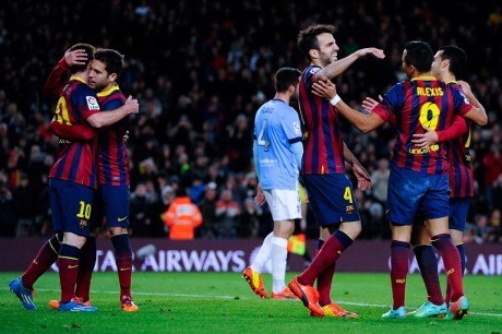 Kans Barca Jauhi Duo Madrid