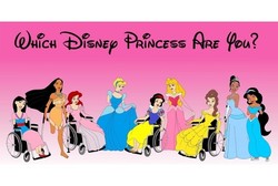 Lupakan Sepatu Kaca, Cinderela Kini Lumpuh dan Pakai Kursi Roda