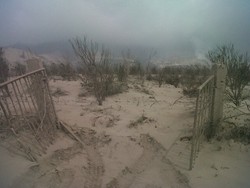 Begini Aneka Kerusakan Akibat Terjangan Awan Panas Sinabung