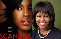 Michelle Obama Kecanduan Scandal