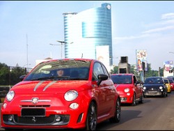 Touring Perdana Komunitas Mobil Abarth
