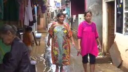 Genangan Surut, Warga Kampung Pulo Waspadai Penyakit Pasca Banjir
