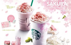 Sambut Musim Semi, Starbucks Jepang Hadirkan Latte dan Frappuccino Sakura