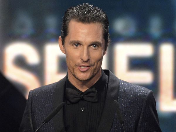 Best International Actor, Matthew McConaughey
