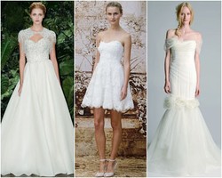 Tren Gaun Pengantin 2014: Gaun Pendek dan Warna Pink