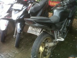 Ini Motor yang Ditemukan Dekat Mayat dalam Karung di Kampung Bali