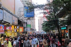 Beginilah Lautan Manusia Saat Imlek di Hong Kong