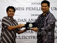 KPU, PPATK dan detikcom Teken Kerjasama