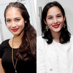 Bibir Merah Merona Pevita Pearce vs Chelsea Elizabeth Islan