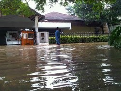 Perumahan di Cempaka Putih Juga Tergenang Banjir