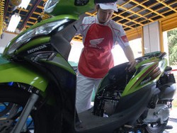 Service Terbaik Jadi Milik Honda