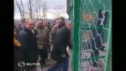 Jelang Olimpiade, Presiden Putin Bermain dengan Leopard