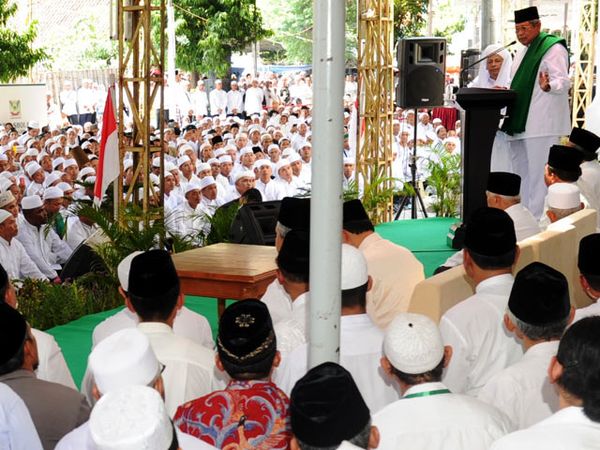 Presiden SBY Peringati Maulid Nabi di Pekalongan