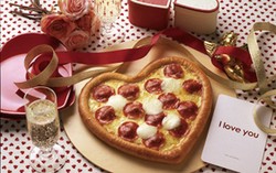 Imutnya Pizza Gurih Bentuk Hati dari Dominos Pizza Jepang!