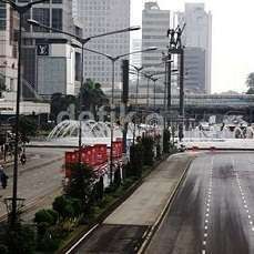 Polda Metro Koordinasikan Rekayasa Penutupan Arus di HI Terkait Proyek MRT