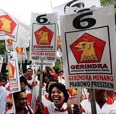 Rayakan Ulang Tahun ke-6, Gerindra Hanya Tumpengan