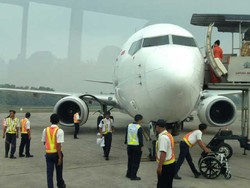 Garuda yang Alami Gangguan Teknis di Pekanbaru Diberangkatkan Siang Ini