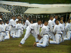 Jelang Pemilu, Polisi di Jateng Gelar Latihan Fisik dan Tenaga Dalam