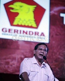 Gerindra Ultah, Prabowo: Kami Ingin Indonesia Bangkit Kembali!