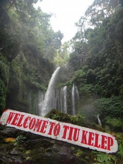 Tiu Kelep, Air Terjun Menawan di Kaki Rinjani
