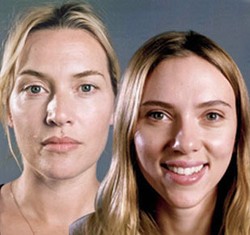Foto: Kate Winslet & Scarlett Johansson Tanpa Make-up di Vanity Fair