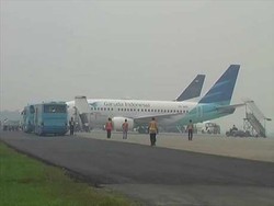 Kabut Asap Hilang, Penerbangan di Bandara Supadio Pontianak Kembali Normal