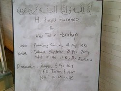 Almarhum Eks Menhut Hasjrul Harahap Sudah 2 Tahun Idap Kanker