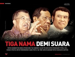 Tiga Nama demi Suara