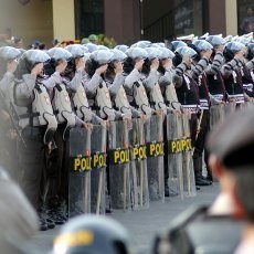 3.000 Polisi Amankan Pelantikan Gubernur Jatim