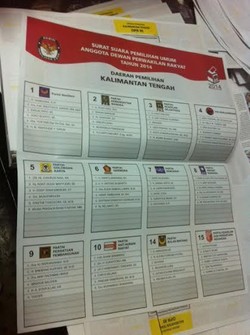 Kualitas Cetak Surat Suara Pemilu 2014 Dicek Setiap 3 Menit Sekali