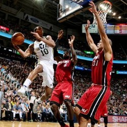 LeBron Melempem, Heat Ditekuk Jazz