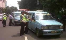 Ada Sopir Berusia 14 Tahun yang Terjaring Razia di Lapangan Banteng