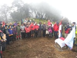 Mengenang Korban Kecelakaan Sukhoi di Puncak Gunung Salak