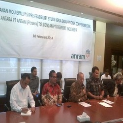 Freeport Gandeng Antam untuk Bangun Smelter