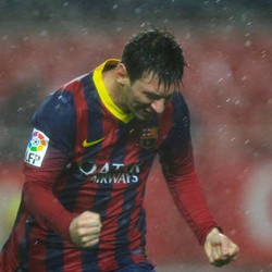 Messi Akhirnya Bikin Gol Lagi Lewat Open Play di Liga