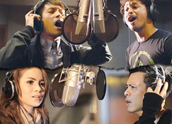 dMasiv, Ariel NOAH, Giring Nidji, Momo Geisha di Video Musik Esok Kan Bahagia
