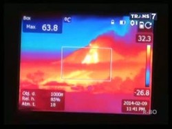 Seperti Ini Saat Gunung Sinabung Memuntahkan Lahar Panas