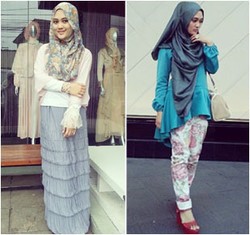 Hijab Style: Gaya Stylish Desainer Muda, Islamia Aprilia
